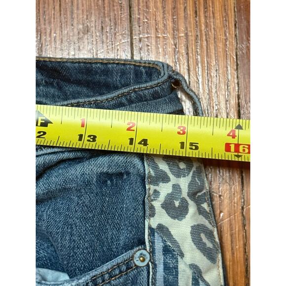 Pilcro Anthropologie Jeans Blue Slim Boyfriend Cropped Trendy The Letterpress - Picture 8 of 11